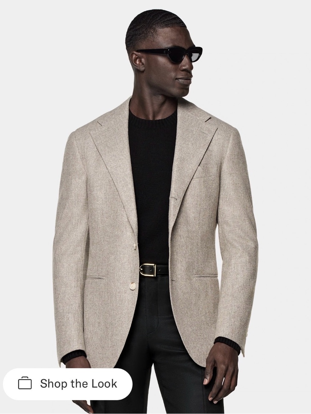 Suitsupply Beige Tailored Sport Coat